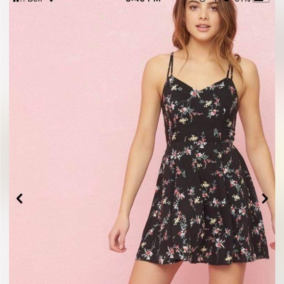 Floral Mini Dress - Picture 4 of 4